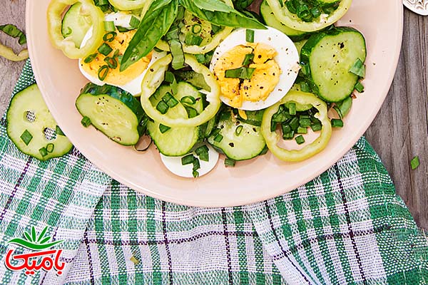 سالاد با پیازچه